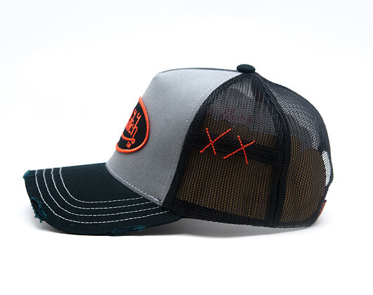 Kappe Von Dutch - Trucker - Patch - Navy / Grey