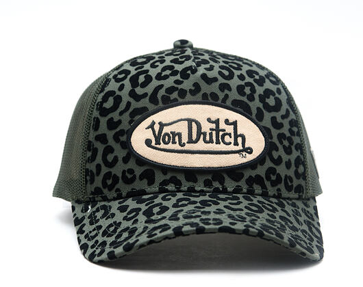 Damen Kappe Von Dutch - Baseball - Velvet Print Embroidery - Camo