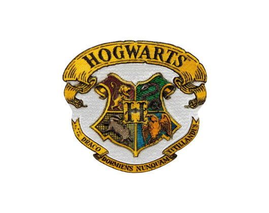 Bügelbild Monoquick - Harry Potter Bradavice školní znak 6,3 x 5,7 cm