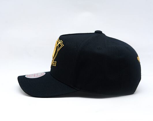 Kappe Mitchell & Ness - NHL Black And Gold Pro Snapback Vntg - Anaheim Ducks - Black