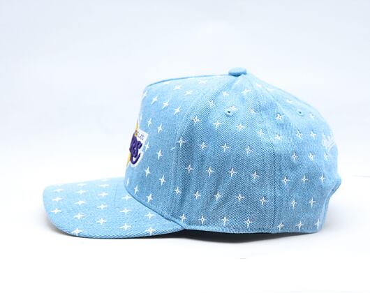 Kappe Mitchell & Ness - NBA Seeing Stars Pro Snapback - Los Angeles Lakers - Blue