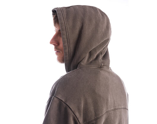 Pullover Champion - Washed Black Hoodie Full Zip Sweatshirt