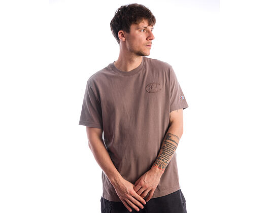 T-Shirt Champion - Washed Brown SS Tee