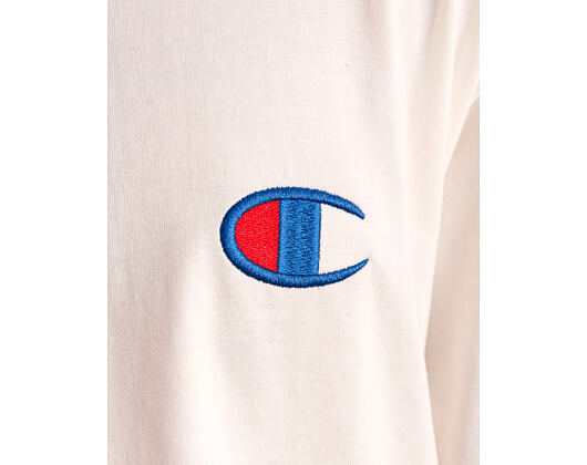 Langarmshirt Champion - White Long Sleeve Crewneck T-Shirt