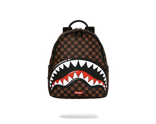 Rucksack Sprayground - Sharks In Paris Wtf Bubble Brown Check Savage Backpack