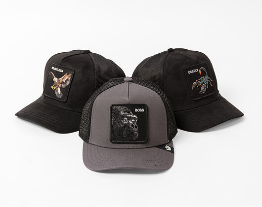 Kinder Kappe Goorin - The Boss Trucker Mini - Gorilla - Oil