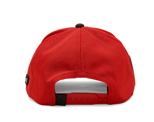 Kappe Capslab - Hot Stuff Trucker - Come Visit Me In Hell Distressed - Sand / Red