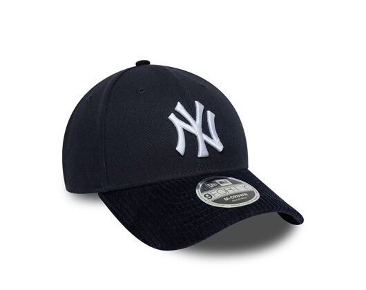Kappe New Era - MLB Cord Visor 9FORTY M-CROWN - NY Yankees - Navy