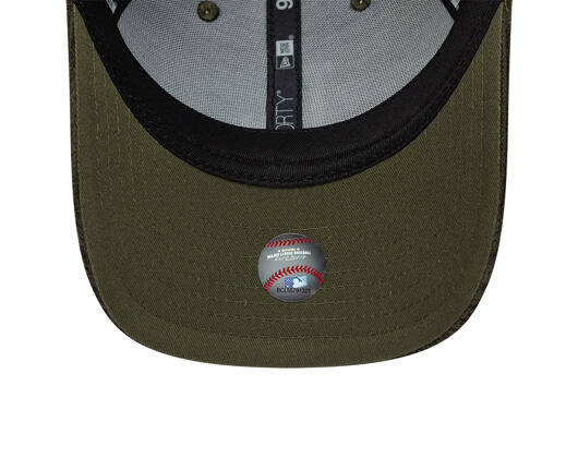 Kappe New Era - MLB Cord Visor 9FORTY M-CROWN - LA Dodgers - New Olive