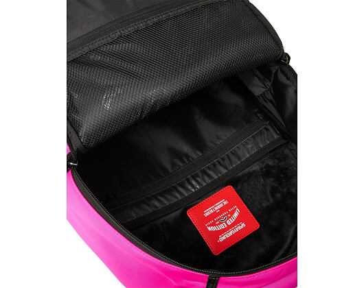 Rucksack Sprayground - Shark Central White Stencil Shark Pink Nylon Backpack