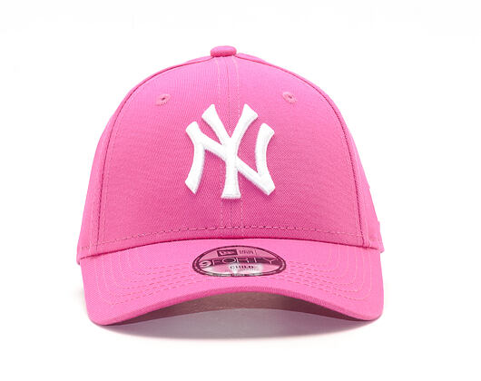 Kinder Kappe New Era - MLB Essential 9FORTY - NY Yankees - Hot Pink / White