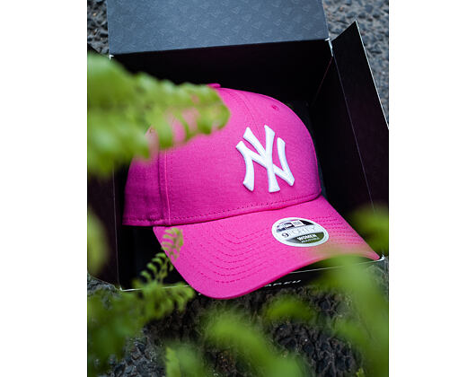 Damen Kappe New Era - MLB Essential 9FORTY - NY Yankees - Pink / White