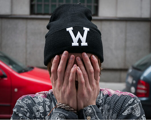 Mütze State of WOW ALPHABET - Whiskey Black