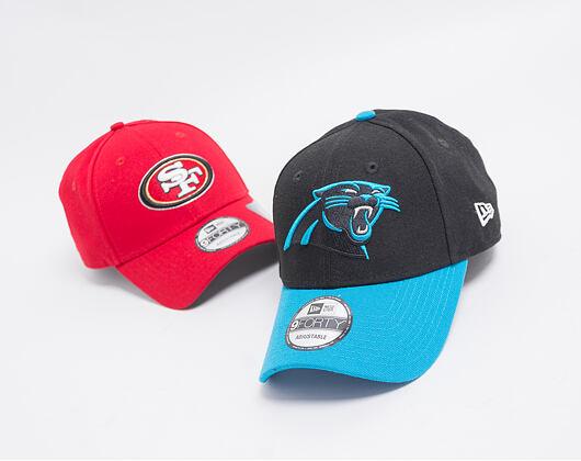 Kappe New Era The League Carolina Panthers 9FORTY Team Color Strapback