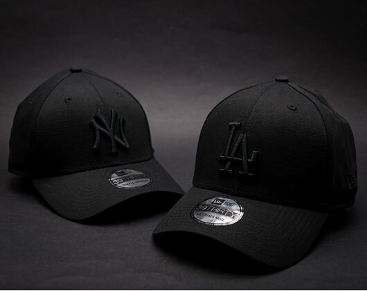 Kappe New Era - MLB Essential 39THIRTY - LA Dodgers - Black