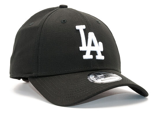 Kappe New Era League Essential - LA Dodgers - 9FORTY Black/White Strapback