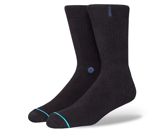 Socken Stance - ICON 3 PACK - Black
