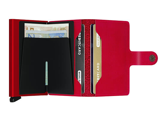 Geldbörse Secrid Miniwallet Original Red/Red