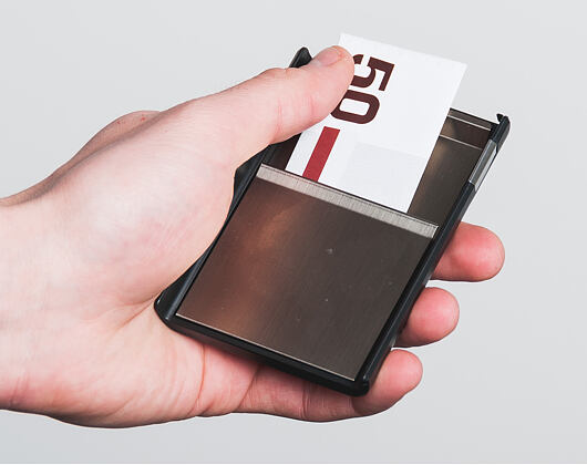 Zusätzliches Kartenetui Secrid Additional Slide Schwarz