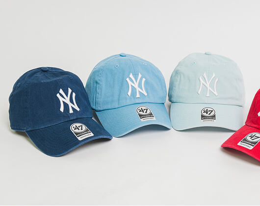Kappe 47 Brand New York Yankees Clean Up Berry Strapback