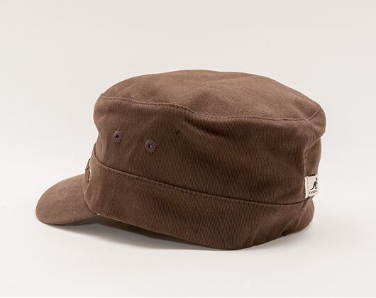 Kangol - Cotton Twill Army Cap - Brown