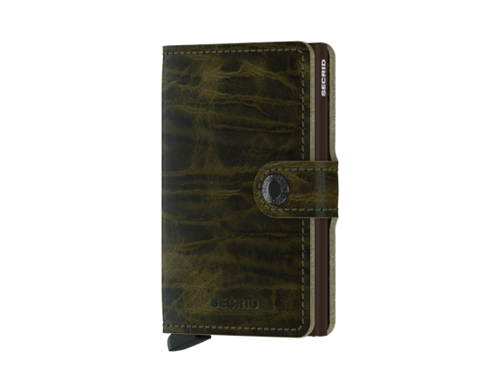 Geldbörse Secrid Miniwallet Dutch Martin Olive