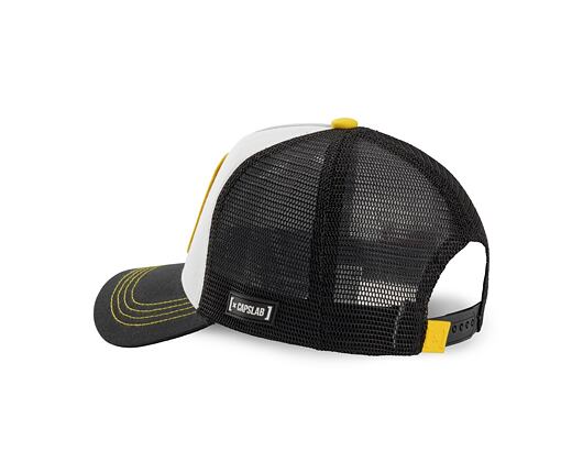 Kappe Capslab Charlie Trucker White / Black - CHA