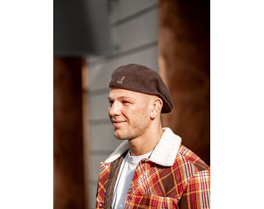 Kangol - 504 Kangol Cap Flatcap - Espresso