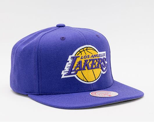 Kappe Mitchell & Ness - NBA Team Ground 2.0 Snapback - LA Lakers - Purple
