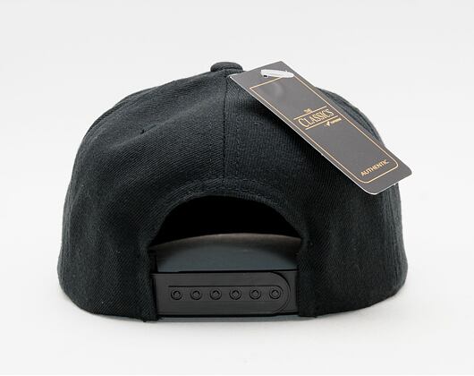 Kinder Kappe Yupoong Classic Snapback Black / Black / Black Undervisor