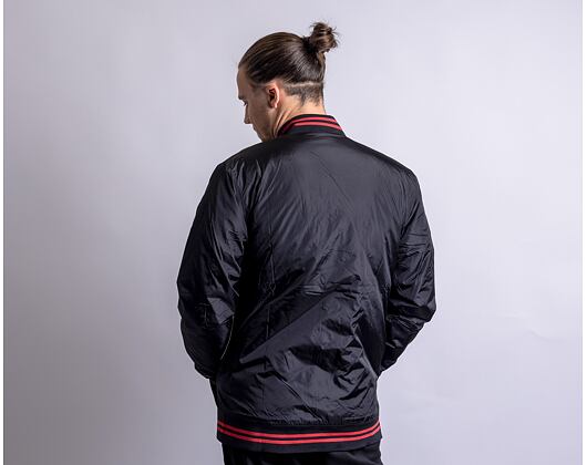 Jacke '47 Brand NHL Chicago Blackhawks Core Poly Fill '47 Drift Track Jacket Jet Black