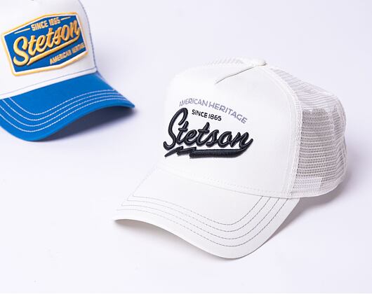 Kappe Stetson - Trucker Cap American Heritage Classic - Off-White