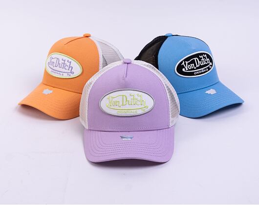 Kappe Von Dutch Trucker Boston Lilac/White