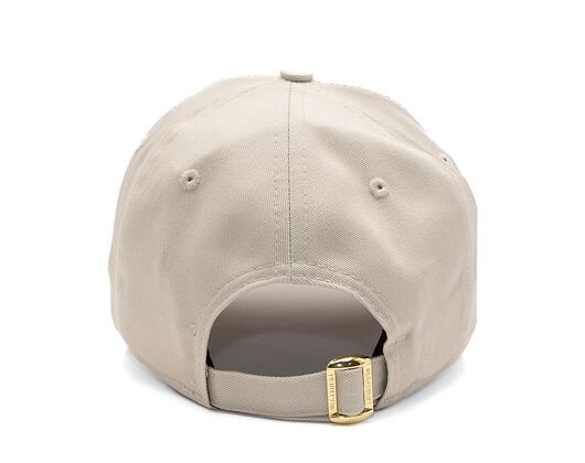 Damen Kappe New Era - MLB Metallic 9FORTY - NY Yankees - Stone / Gold