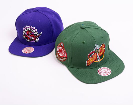Cap Mitchell & Ness NBA Conference Patch Snapback HWC Seattle Supersonics Grün