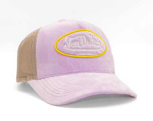 Kappe Von Dutch Trucker Kent Velvet Lilac/Sand