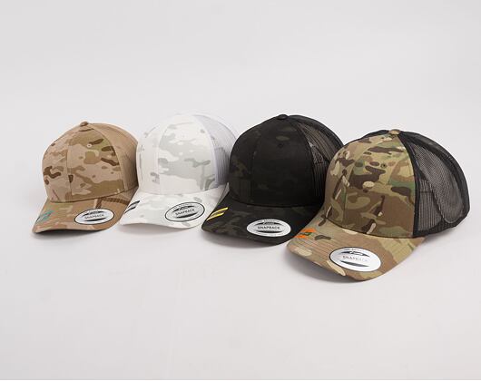 Kappe Yupoong Retro Trucker Multicam® Alpina Multicam