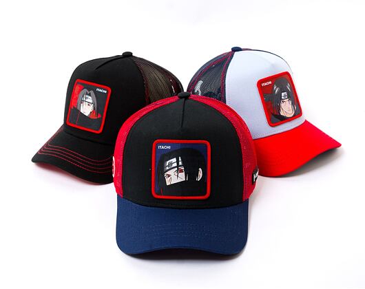 Kappe Capslab Naruto - Itachi Uchiha - Black / Red / Navy