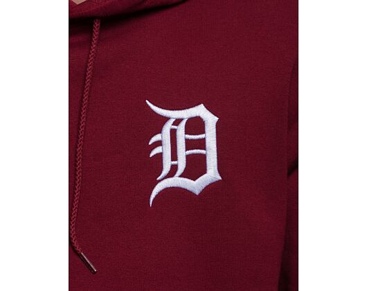 Pullover New Era League Essentials Oversized Hoody Detroit Tigers Cardinal / Optic White