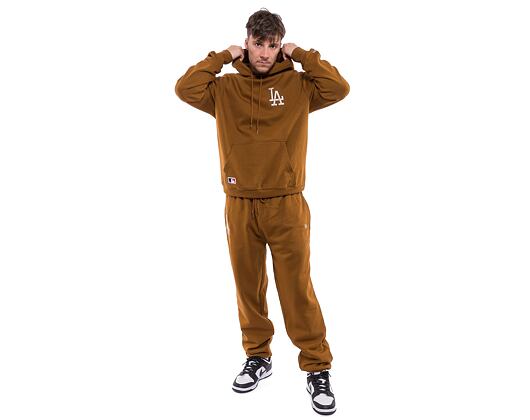 Trainerhose New Era League Essentials Joggers - LA Dodgers - Toasted Peanut / Stone