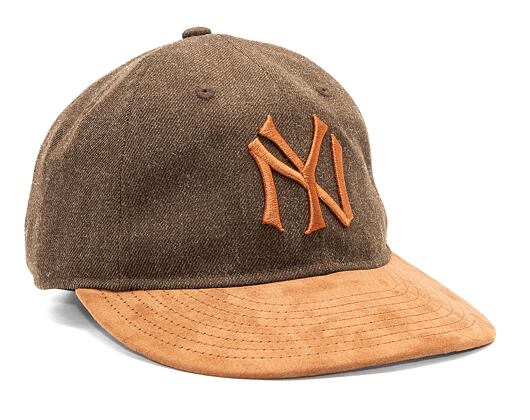 Kappe New Era 9FIFTY Retro Crown MLB Two-Tone Marl - NY Yankees - Walnut Brown
