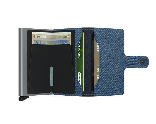 Geldbörse Secrid Miniwallet Twist Jeans Blue