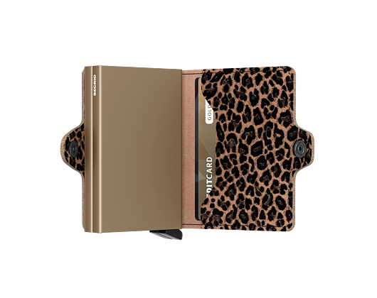 Geldbörse Secrid Twinwallet Leo Beige