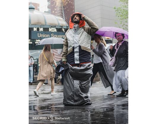 Geldbörse Secrid Bandwallet TPU Sheltersuit Black-Fuchsia