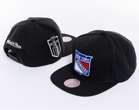 Kappe Mitchell & Ness NHL Top Spot Snapback New York Rangers Black