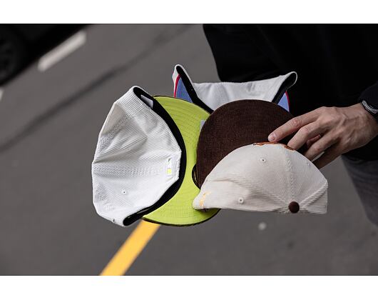 Kappe New Era 59FIFTY MLB Cord - NY Yankees - Off White / Red / Copen Blue