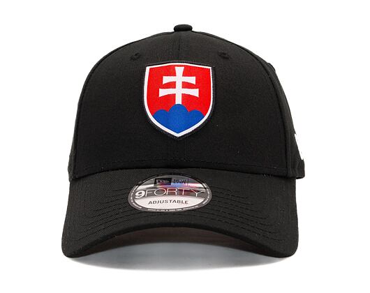 Kappe New Era 9FORTY National Team - Slovakia Black