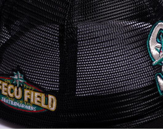 Kappe New Era 59FIFTY MLB Mesh Patch Seattle Mariners Black