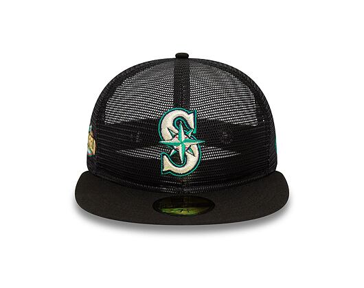 Kappe New Era 59FIFTY MLB Mesh Patch Seattle Mariners Black