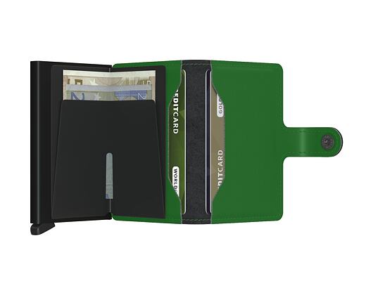 Geldbörse Secrid Miniwallet Matte Bright Green